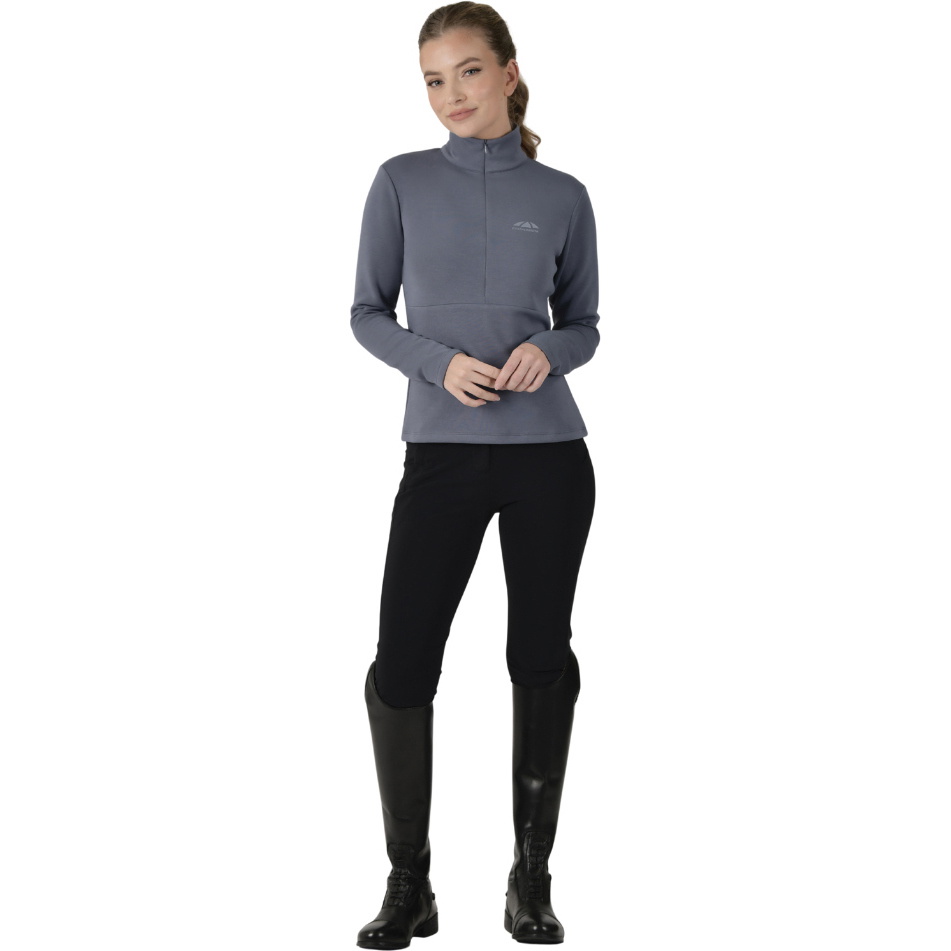 2025 WeatherBeeta Womens Copper 1/2 Zip Long Sleeve Mid-Layer 1028842 - Slate Blue